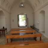 Anche all'interno il bianco � il colore dominante