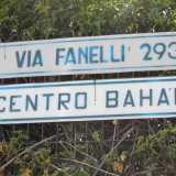 L'ingresso al Centro Bah�'i