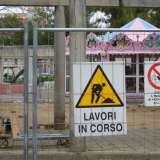 Avviso dei lavori in corso per il rifacimento dei giardinetti pubblici di San Francesco a Santo Spirito