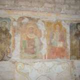 Affresco laterale della chiesa di San Salvatore a Loseto