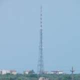 La Torre Eiffel barese, da lontano, in uno scatto fatto con il teleobiettivo 
