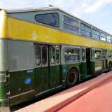 Il vecchio bus in giro per Bari