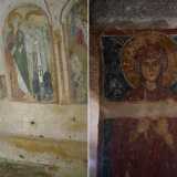 Due affreschi all'interno della chiesa di San Nicola
