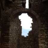 La breccia vista dall'interno
