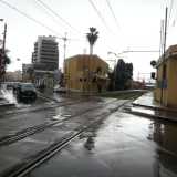 La Ferrovia della Sud Est che incrocia via Oberdan
