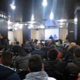 Una fase di discussione dell'assemblea