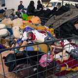C'� anche un piccolo reparto giocattoli con peluche e pattini fabbricati diversi decenni fa