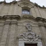 La facciata della Chiesa del Ges�, in largo dei Gesuiti