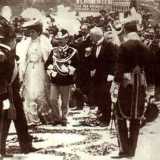 Mentre il re Vittorio Emanuele III giungeva, il 6 settembre del 1930 a inaugurare la prima edizione della Fiera del Levante