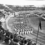 I campionati italiani della giovent� fascista all'interno dello stadio della Vittoria
