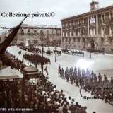 Su corso Vittorio Emanuele per l�occasione fu organizzata una parata in onore del Duce