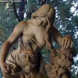 Una scultura del cimitero monumentale di Staglieno, Genova
