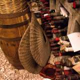 Mimetizzati in questo scrigno di ricordi ci sono anche due grandi dischi in canapa dotati di un foro al centro. Venivano posti tra una pompa e l�altra e avevano la funzione di filtrare il vino travasato trattenendo tutte le impurit� e lasciando passare solo il liquido depurato