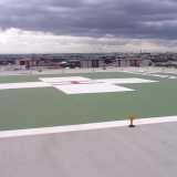 La pista per l'elisoccorso del Policlinico di Bari