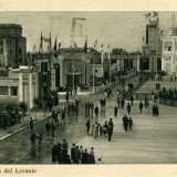 Il quartiere Fieristico, un quadrilatero di 33 ettari situato nel rione Marconi tra  via Pinto, via Giordano, via Verdi e viale Lepanto, progettato nel 1926 dall�architetto Corradini e inaugurato il 6 settembre 1930 dal re Vittorio Emanuele III, che diede il via alla prima edizione della Fiera del Levante (Dall'archivio fotografico della Fiera del Levante)