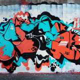 Graffiti realizzati da writers baresi