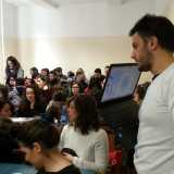InnovAttivi durante la lezione di laboratorio di comunicazione e organizzazione eventi
