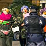 Clown army in azione