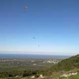 Parapendii in volo nei cieli pugliesi