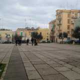 Piazza Paradiso arrivando da via Colletta