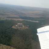 Castel del Monte visto dall'alto
