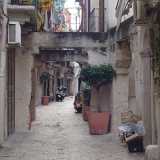 I vicoli del centro storico di Bari