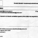 La risposta dell'assessore Silvio Maselli, 2 settembre 2014