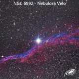 La Nebulosa Velo, anch'essa collocata nella costellazione del Cigno