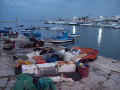 Strumenti di lavoro dei pescatori