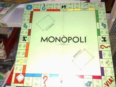 Il tabellone del Monopoli