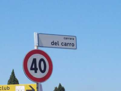 ... ma anche una Carrara del Carro.