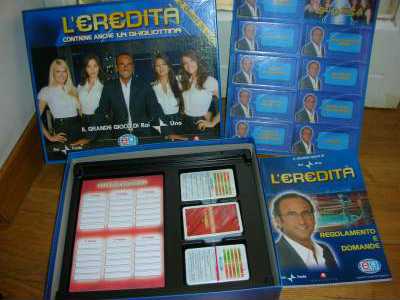Il gioco L'Eredit�, che si rif� all'attuale programma tv 