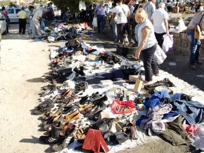 Il mercatino del San Nicola. Foto di Nicola Velluso