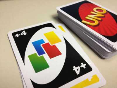 Le carte del gioco dell'Uno