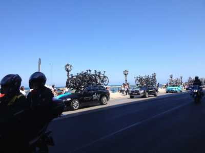Il Giro d'Italia a Bari