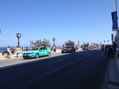 Il Giro d'Italia a Bari