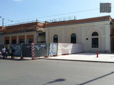 Cantiere alla stazione centrale: nessun cartello indicativo dei lavori in corso