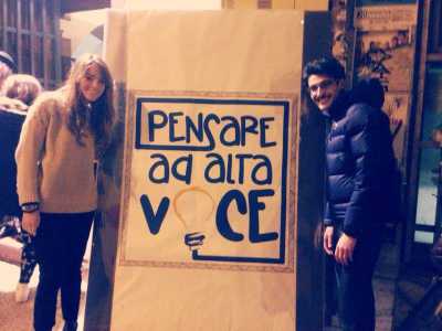 I soci dell' Associazione nell'evento pre natalizio Arte ad Alta Voce, 22 dicembre 2013