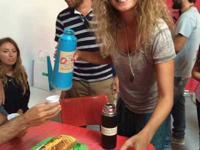 La 32enne Francesca, web designer e grafica, da un anno e mezzo in Hub Bari