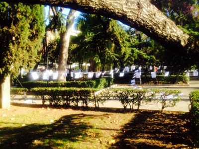 Piazza Umberto riempita di poesie