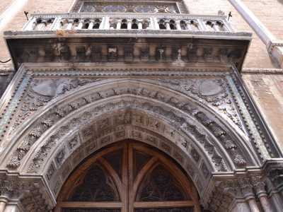Il portale dell'ingresso principale