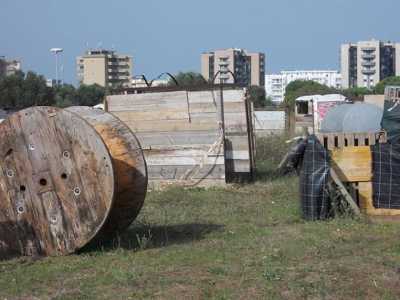 Il primo campo di softair a Bari