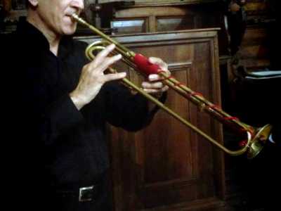 La tromba barocca dell'orchestra di Santa Teresa dei Maschi