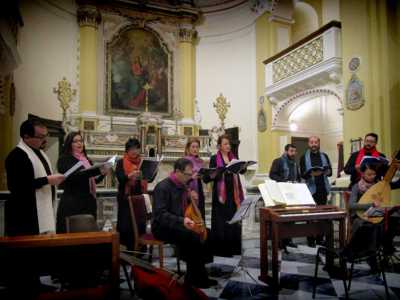 Un'altra immagine relativa al concerto eseguito nella chiesa di San Gaetano