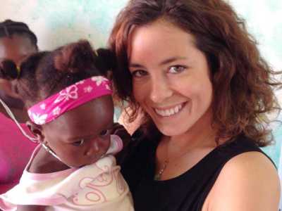 La 32enne barese Federica Laterza, volata in Angola con l'associazione cattolica Cuamm, Medici per l'Africa