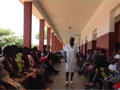 L'ospedale di Chulo, in Angola, allestito dall'associazione Cuamm