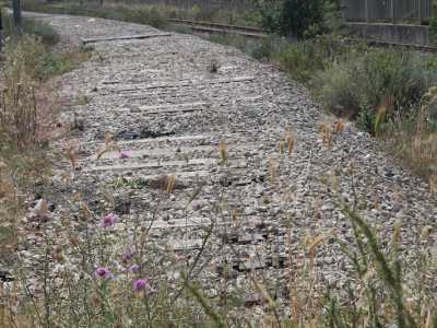 Ex sedime e resti di traversine 