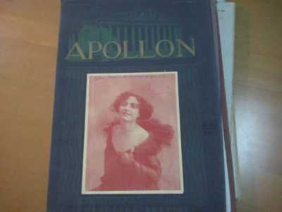 Un altro numero della rivista Apollon contenente uno scritto di Sebastiano Arturo Luciani