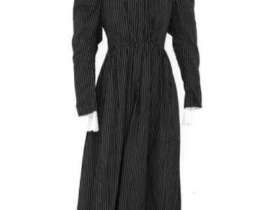 Il costume maledetto di Mary, bambina inglese strangolata, datato 1890