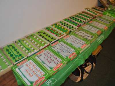 Alcune squadre di subbuteo